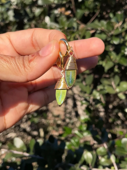 Iridescence earrings