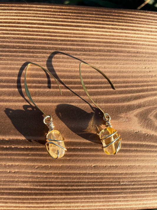 Abundance Citrine earrings