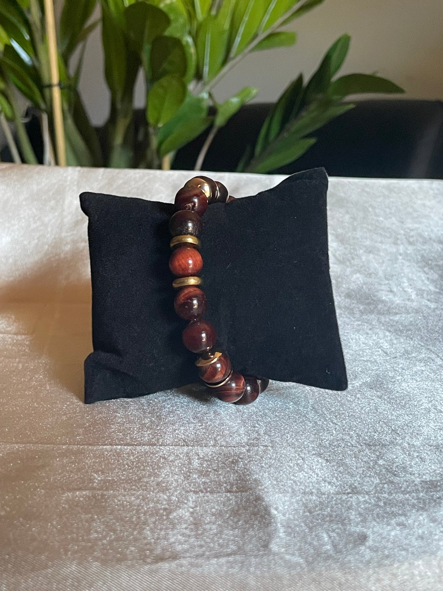 10mm Red Tiger’s Eye Bracelet