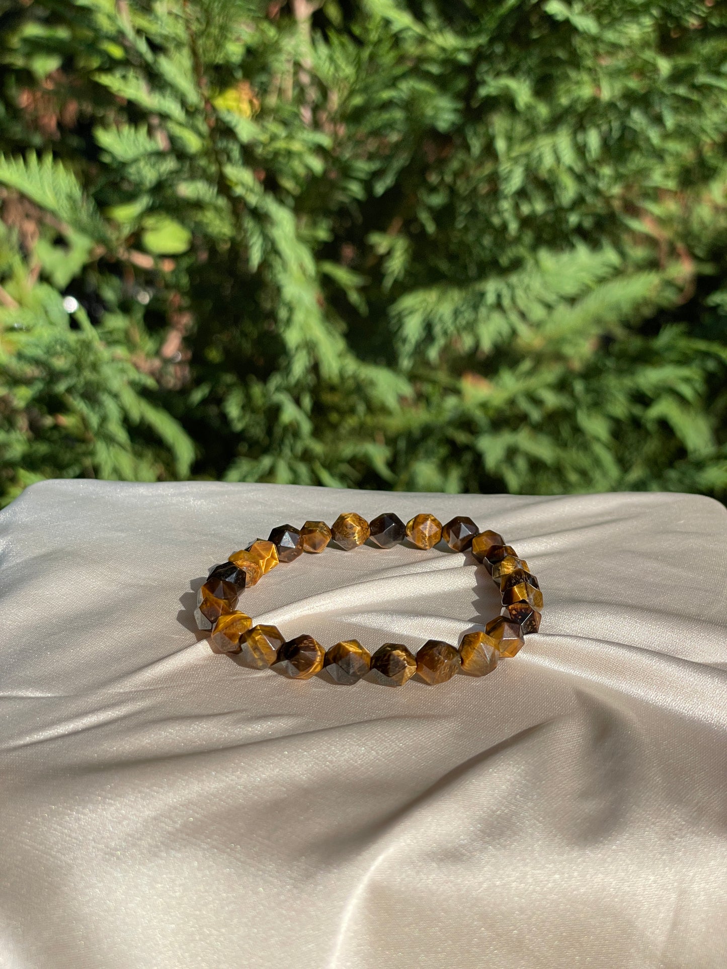 Tiger’s Eye faceted Bracelet