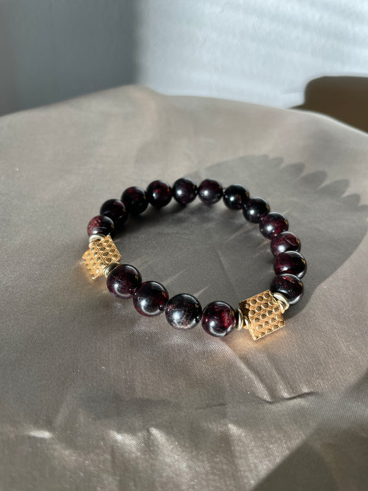 Garnet bracelet